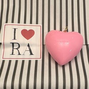 Brand new with all original packaging Roxanne Assoulin big puffy heart
